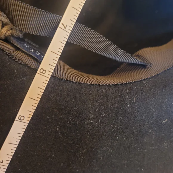 All Saints Black Hat with Silver Accents - Picture 5 of 6